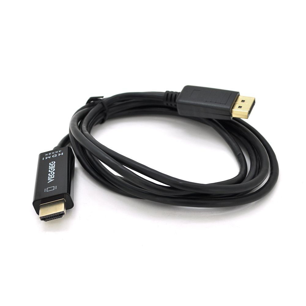 Кабель Veggieg DH-402 DisplayPort HDMI тато для ігрових консолей 1,5 м (YUT_V4669) Кабель Veggieg DH-402 DisplayPort HDMI тато для ігрових консолей 1,5 м (YUT_V4669)