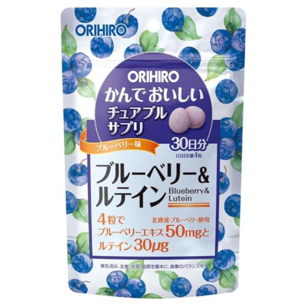 Комплекс для профилактики зрения Orihiro Blueberry & Lutein 120 Bonbons (000024351) Комплекс для профилактики зрения Orihiro Blueberry & Lutein 120 Bonbons (000024351)
