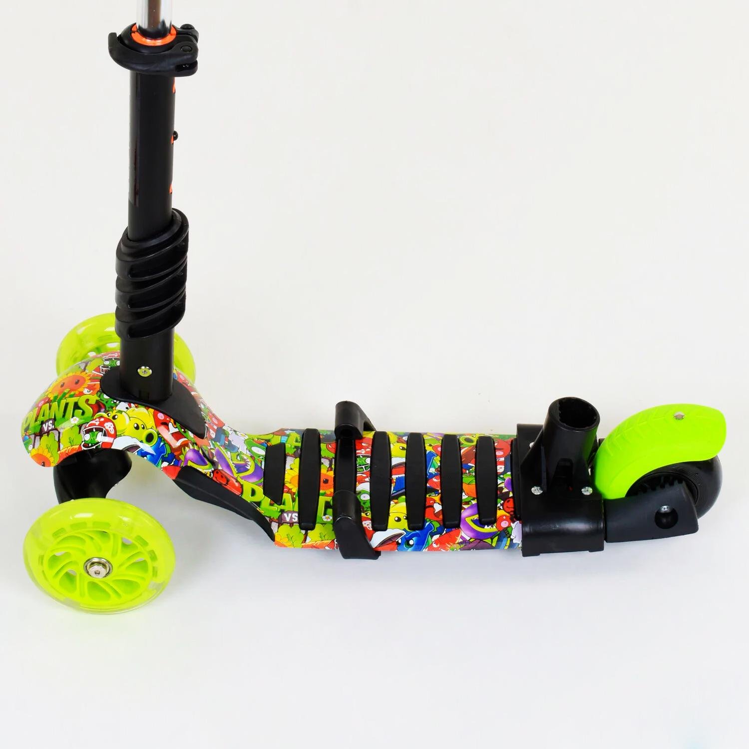 Самокат Best Scooter 5в1 PU колеса с подсветкой Multicolor (84220) - фото 6