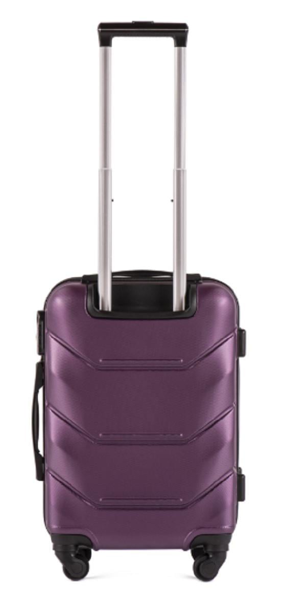 Чемодан пластиковый Wings 147 малый Темно-фиолетовый (Wp00188) - фото 2 Чемодан пластиковый Wings 147 малый Темно-фиолетовый (Wp00188) - фото 2