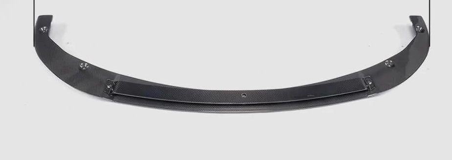 Накладка на передний бампер Lip DDCarbon V2 для Q50 Base 2014-2017/Infiniti Q50/Q60 2013-2024 карбон (150801)