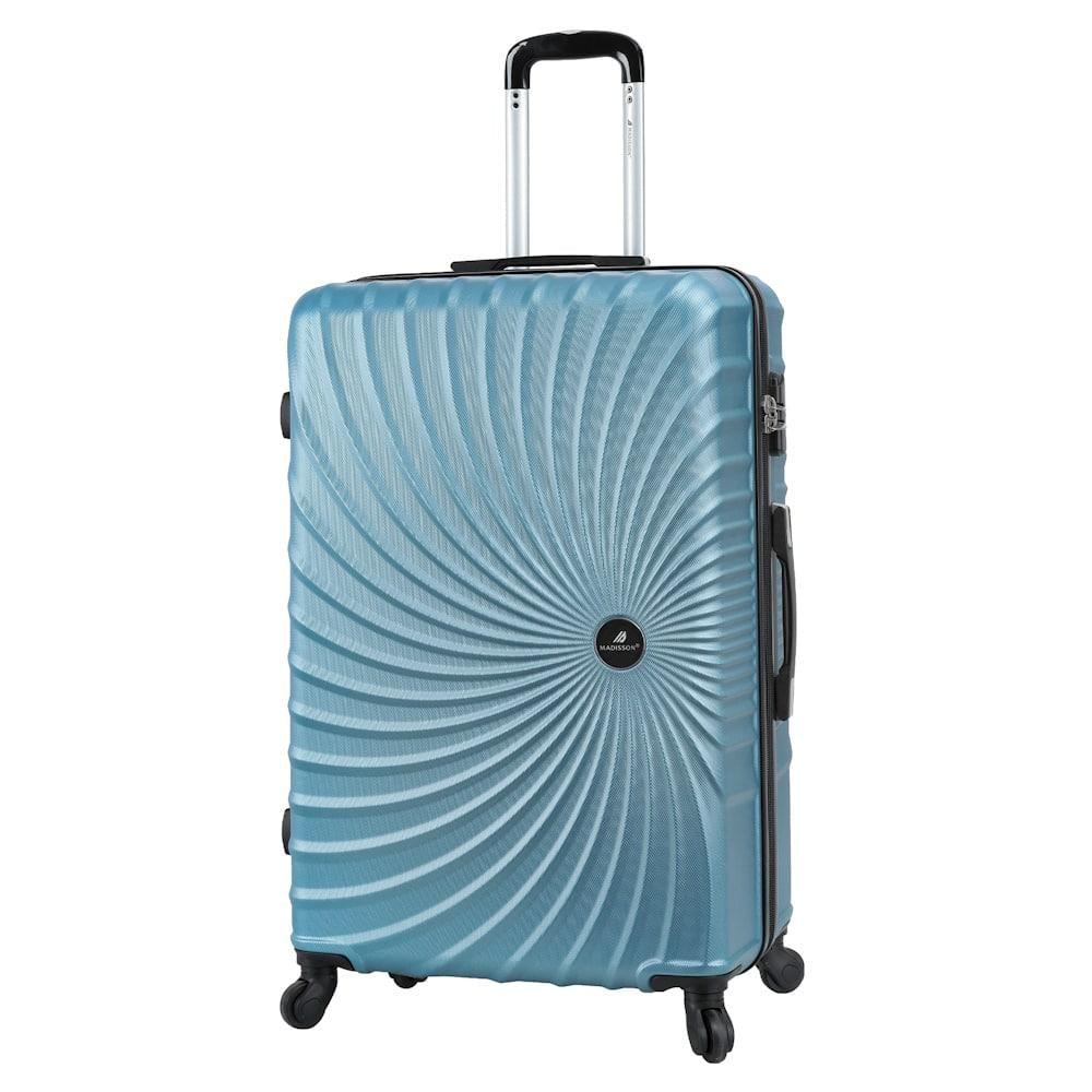 Чемодан большой Madisson Snowball 44603 поликарбонат L Голубой