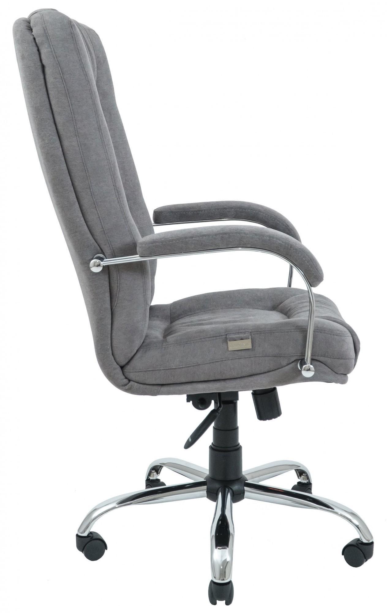 Кресло офисное компьютерное Alberto Мисти Gray Хром М3 MultiBlock Серый - фото 3 Кресло офисное компьютерное Alberto Мисти Gray Хром М3 MultiBlock Серый - фото 3