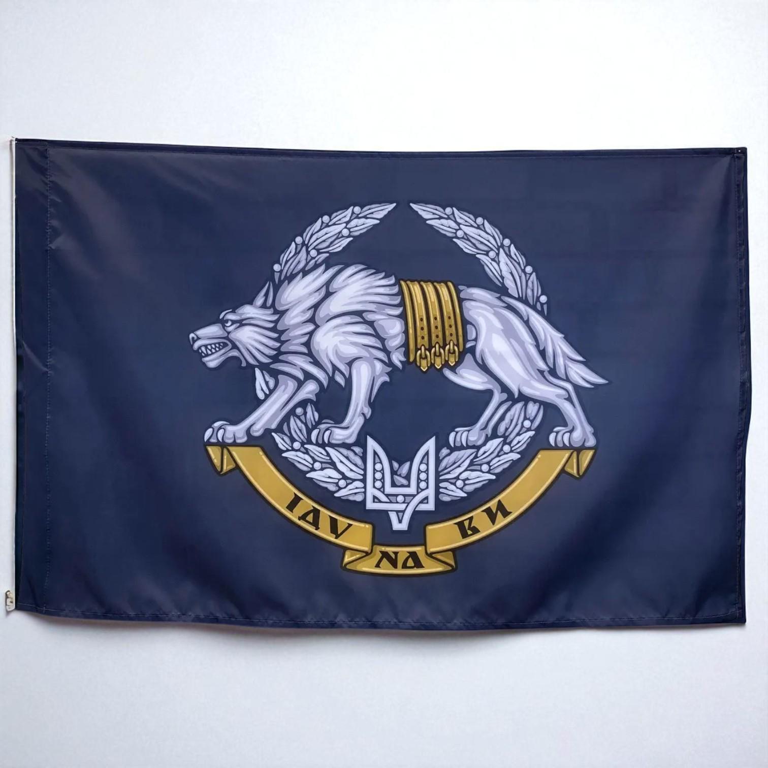 Прапор Сил спеціальних операцій з емблемою - фото 2