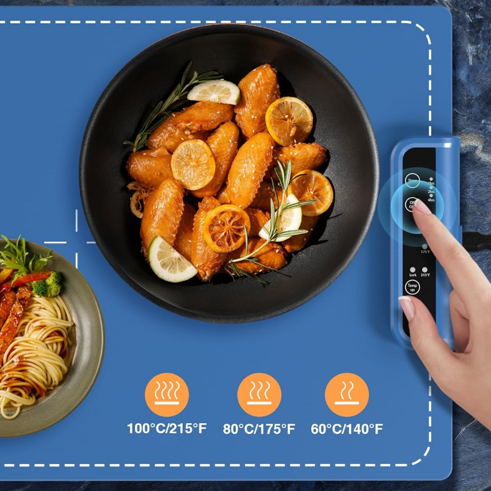 Килимок на кухню для підігріву і розморожування їжі силіконовий (SW25) - фото 5 Килимок на кухню для підігріву і розморожування їжі силіконовий (SW25) - фото 5