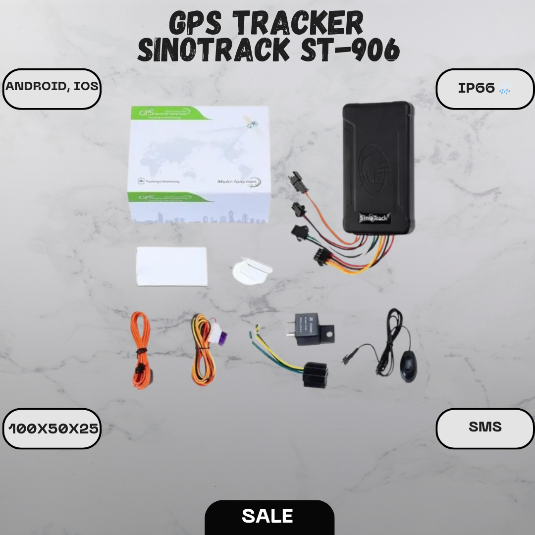 Трекер GPS автомобільний SinoTrack ST-906 з блокуванням двигуна та мікрофоном (GP-ST906) - фото 9