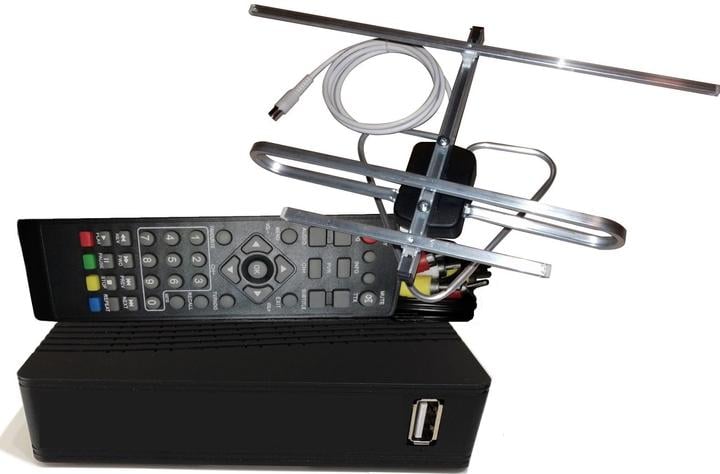 ТВ-тюнер/антенна с усилителем 0,1 A-sus до 25 км