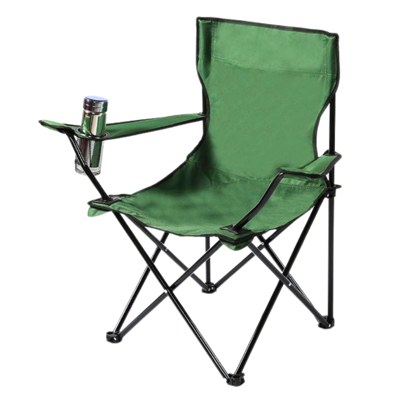 Стул туристический раскладной для отдыха/рыбалки Хаки (10402020)