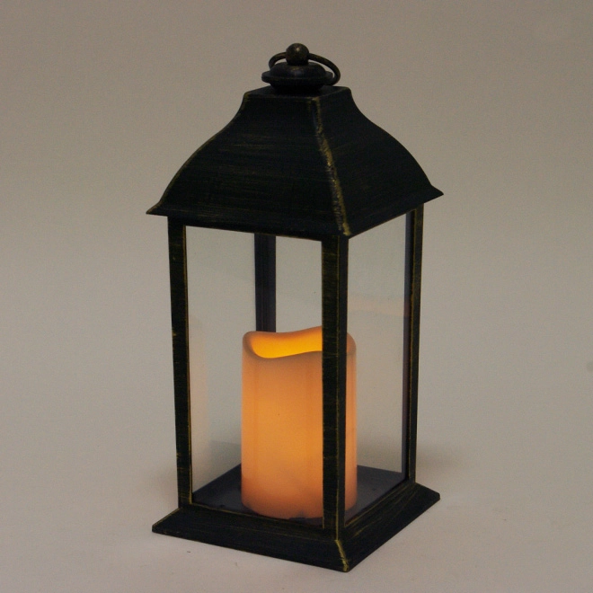 Подсвечник-фонарь со свечой LED OR-PL6024 Черно-золотой (45471) - фото 2 Подсвечник-фонарь со свечой LED OR-PL6024 Черно-золотой (45471) - фото 2