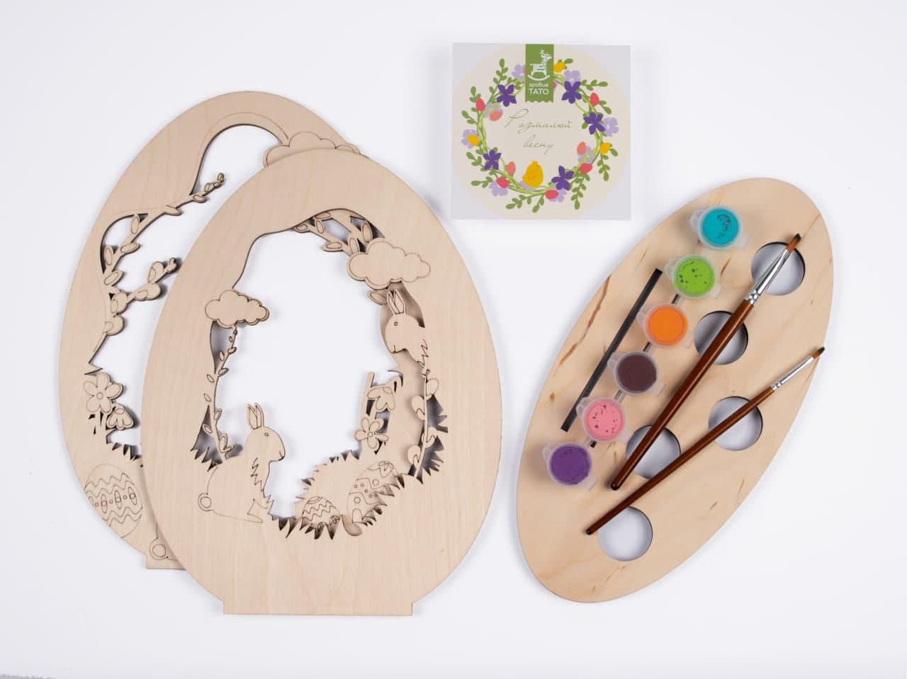 Декоративна розмальовка Великодній сюжет - фото 2 Декоративна розмальовка Великодній сюжет - фото 2