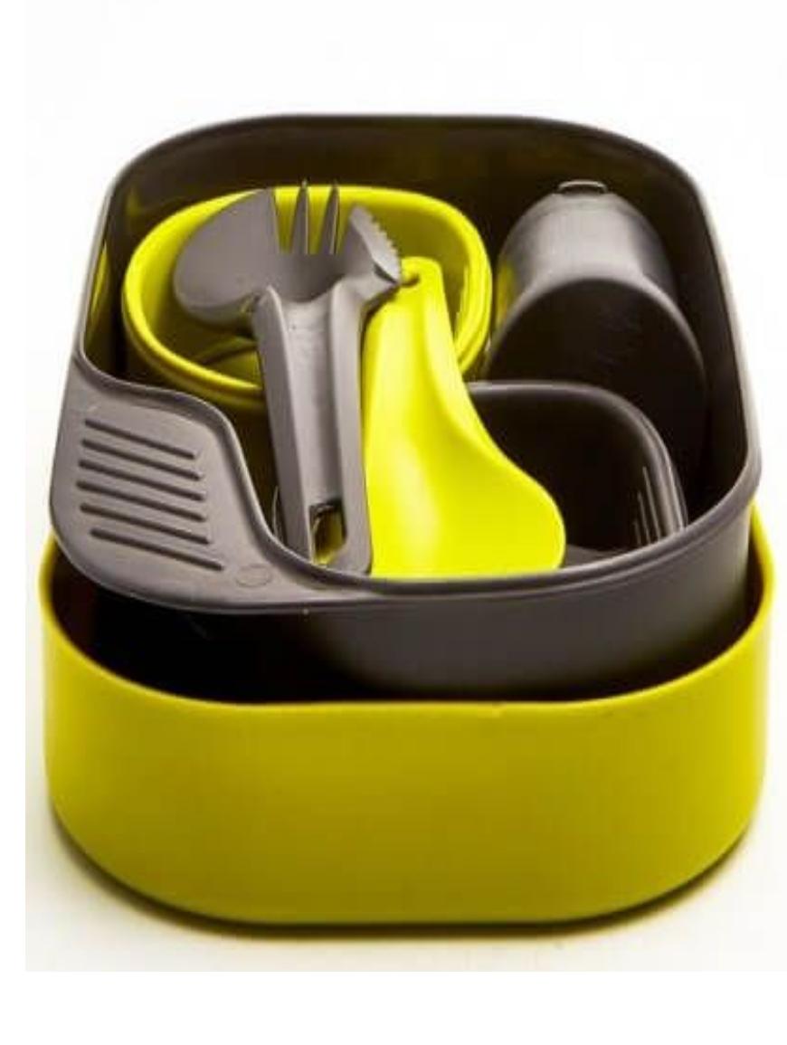 Набор посуды туристической Wildo Camp-A-Box Duo Complete Lime (1004-6529)