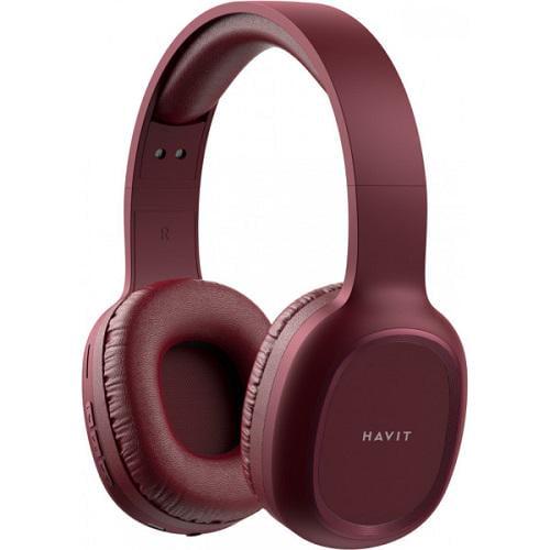 Наушники с микрофоном Havit HV-H2590BT PRO Bluetooth 3,5 мм jack 110 дБ 32О м Red (27347)