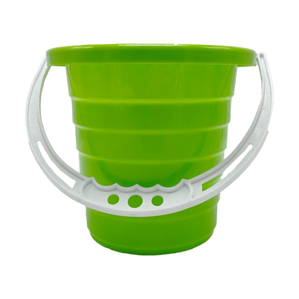 Дитяче відро для пісочниці 14 см Green (S0009)