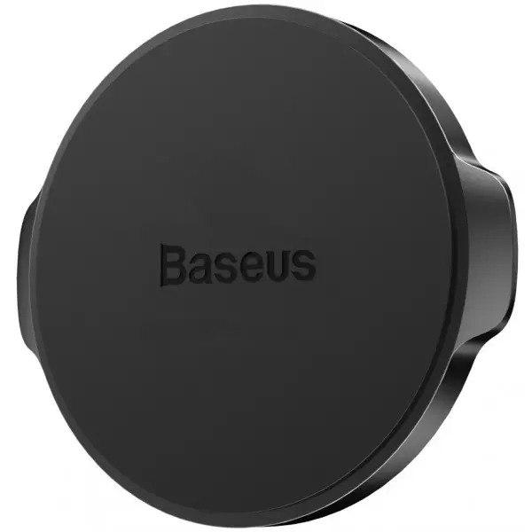Автомобильный держатель для телефона BASEUS Small Ears Magnetic Flat Type Black (SUER-C01) - фото 1