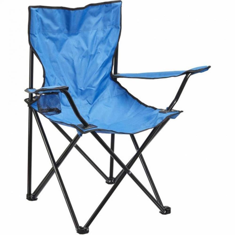 Стілець розкладний SKIF Outdoor Comfort зі сталевим каркасом та Oxford 600D 50х50х60 см Blue (29-79-ZF-S002B) - фото 1