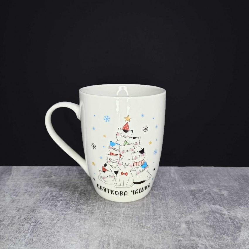Кружка Kvarta "Святкова чашка" керамическая 360 мл (2104)