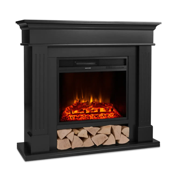 Камин напольный электрический Klarstein LasPilas с дымоходом 1800 Вт.