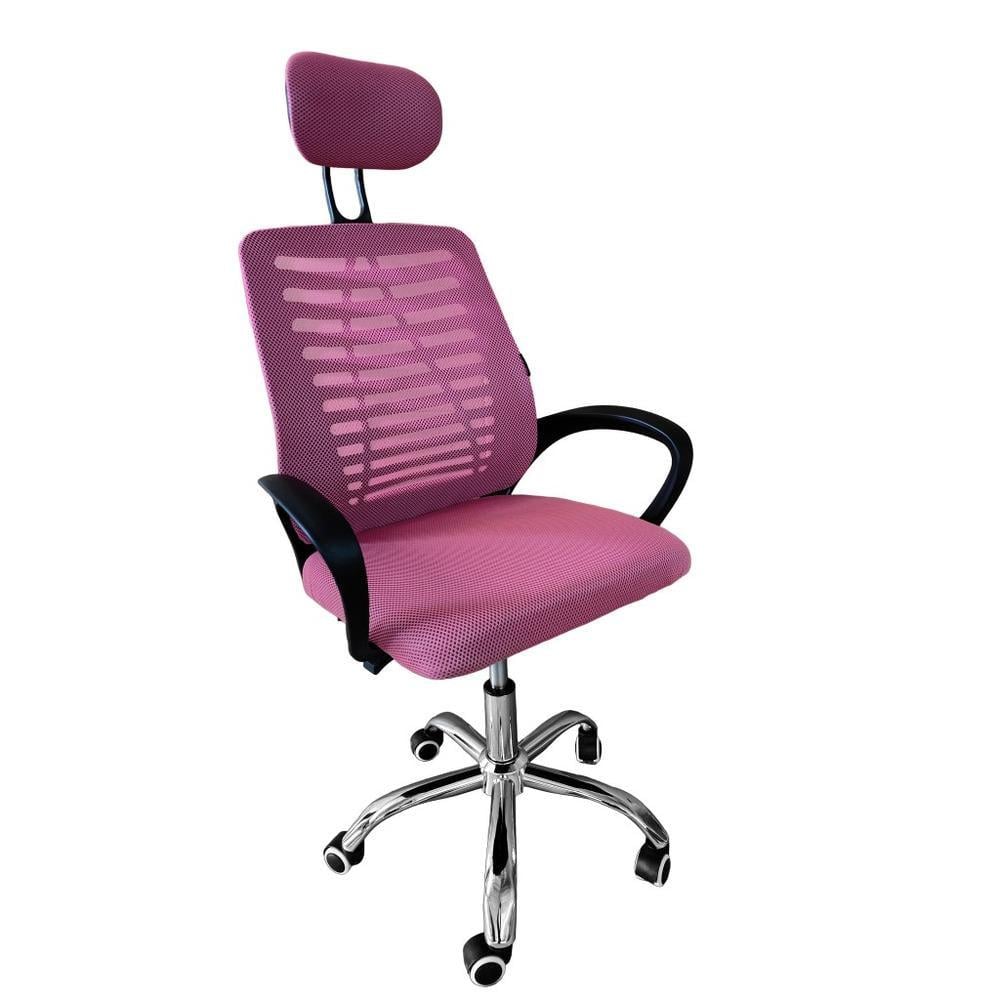 Кресло офисное Bonro B-6200 Розовый (20320776)