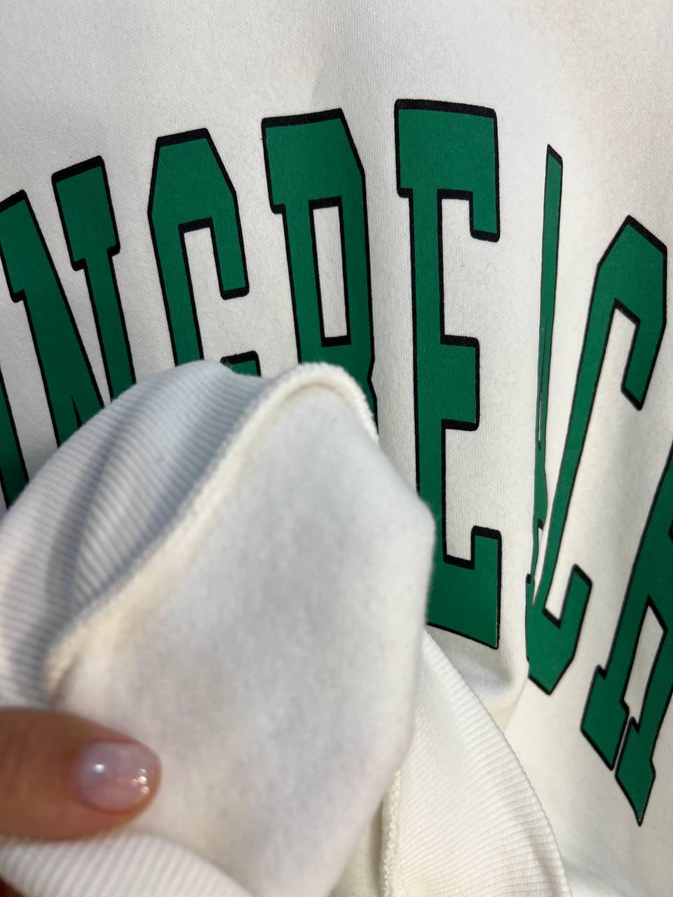 Світшот жіночий QUZEN 488 long beach фліс утеплений S Білий (873) - фото 6 Світшот жіночий QUZEN 488 long beach фліс утеплений S Білий (873) - фото 6