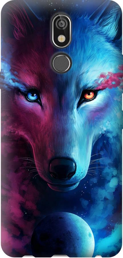 Чехол на LG K40 Арт-волк (3999u-1681-42517)