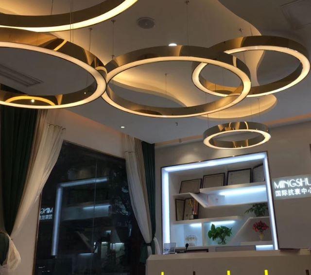 Підвіс Led Ring Gold (2976-shl) - фото 4