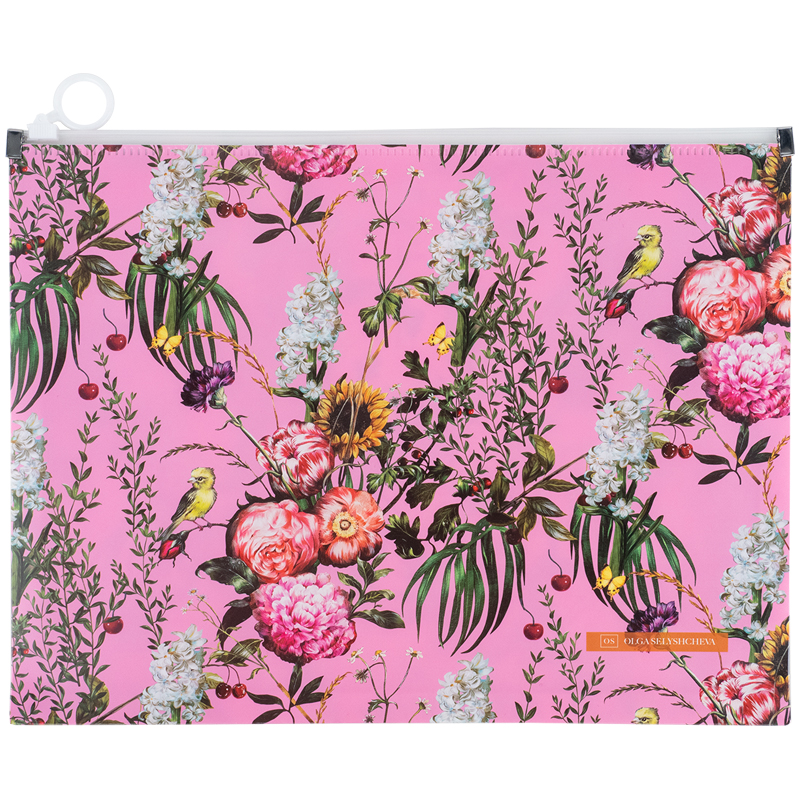 Папка на молнии zip-lock А4+ Axent OS Summer (1497-34-A)