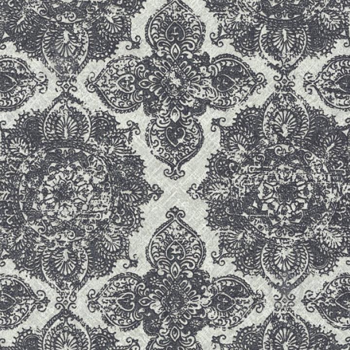 Флизелиновые обои A.S.creation Boho Love Серые-Черные (36463-3)