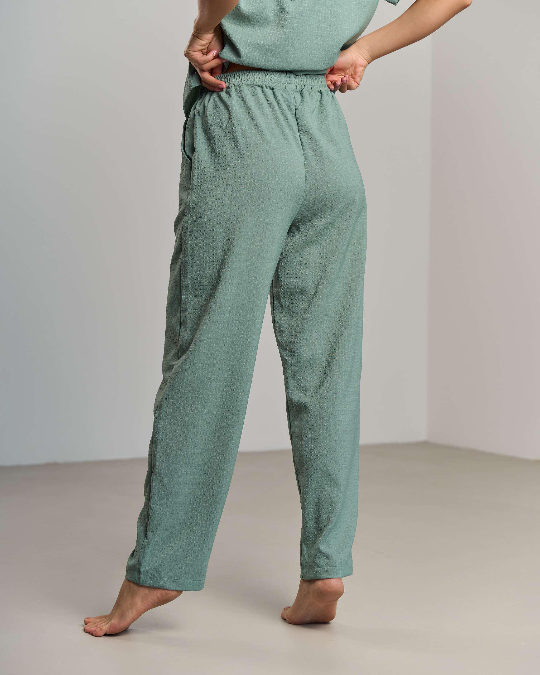 Пижама женская с брюками S (92204) - фото 3 Пижама женская с брюками S (92204) - фото 3