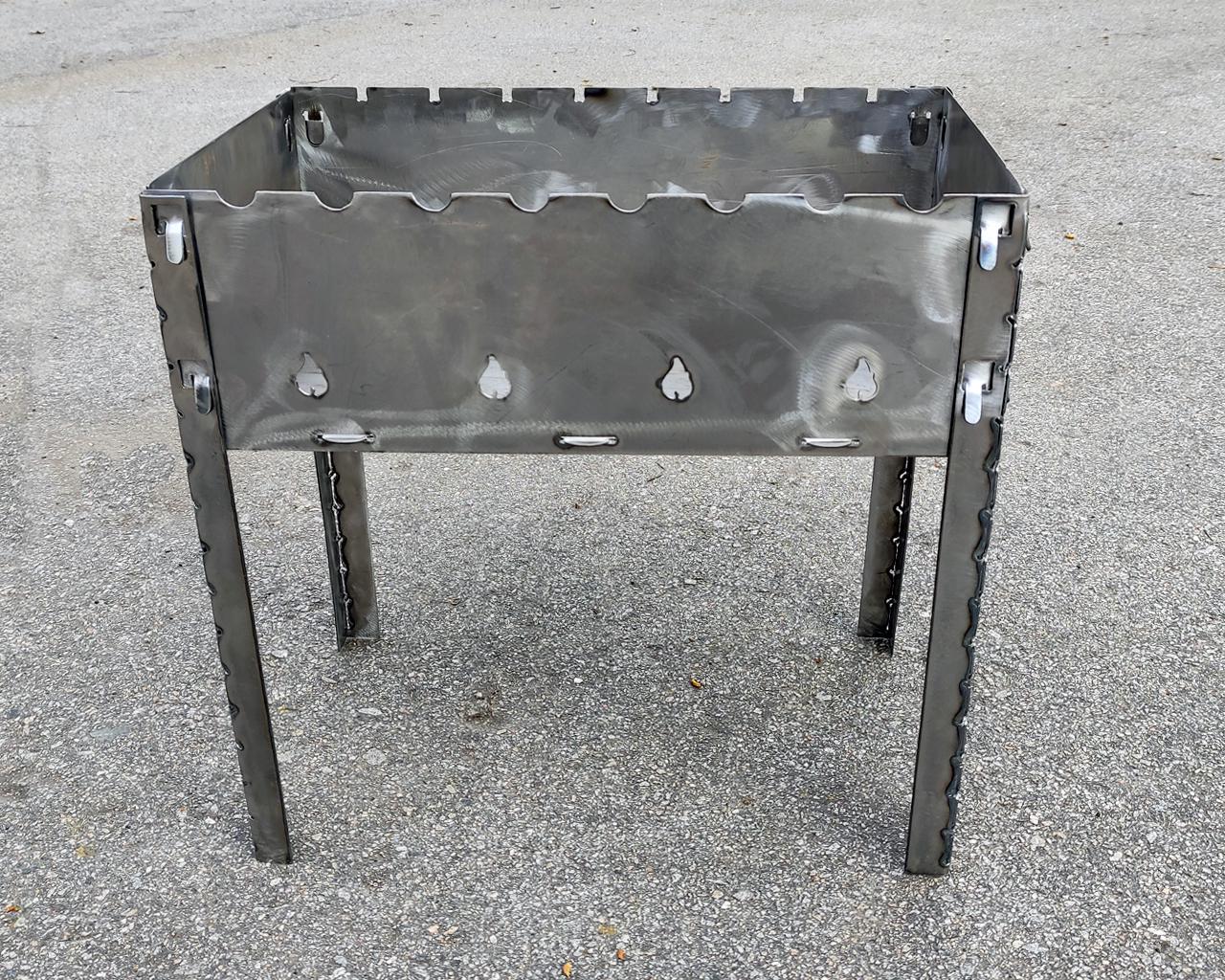 Мангал раскладной Kram-kovka Микки 1,5 мм - фото 3 Мангал раскладной Kram-kovka Микки 1,5 мм - фото 3