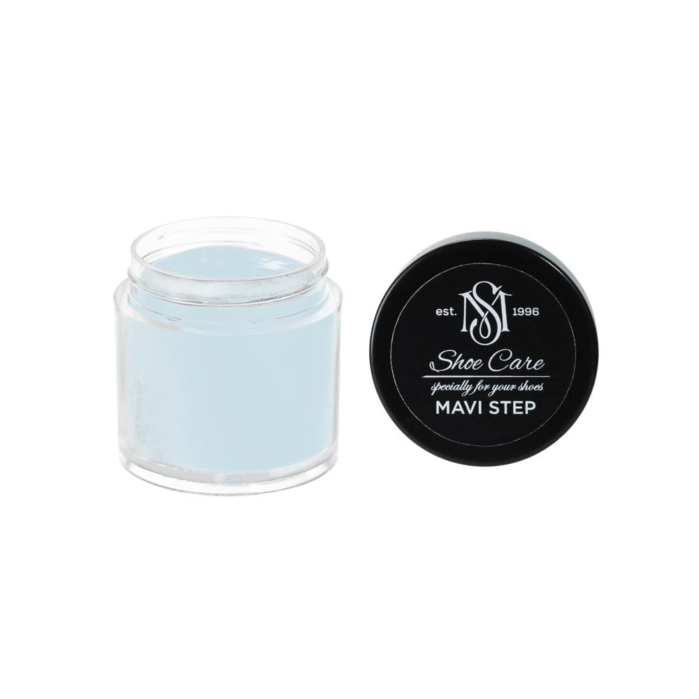 Крем для взуття з гладкої шкіри MAVI STEP Custom 10 мл Пастельно-блакитний (1010-B) - фото 1 Крем для взуття з гладкої шкіри MAVI STEP Custom 10 мл Пастельно-блакитний (1010-B) - фото 1