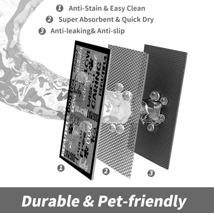 Коврик для собак и котов Pretty Pets диатомитовый 60х40 см Серый (KD020PrettyPets6040) - фото 11 Коврик для собак и котов Pretty Pets диатомитовый 60х40 см Серый (KD020PrettyPets6040) - фото 11