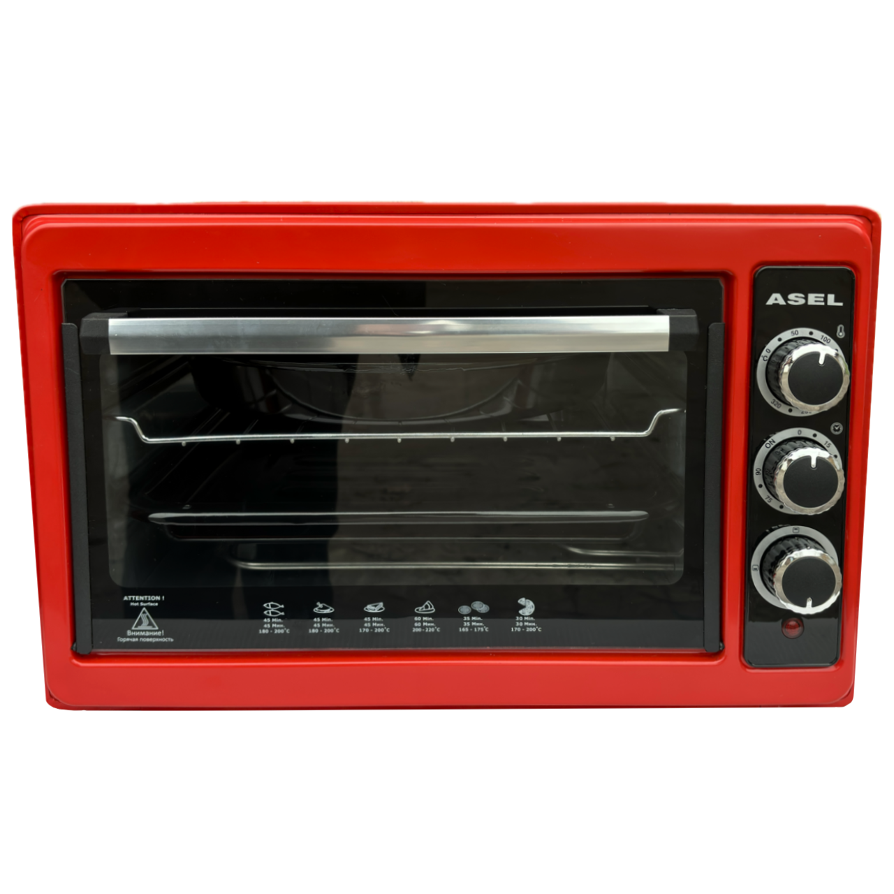 Электродуховка Asel АF33-23 1300 Вт 33 л (1796307328)