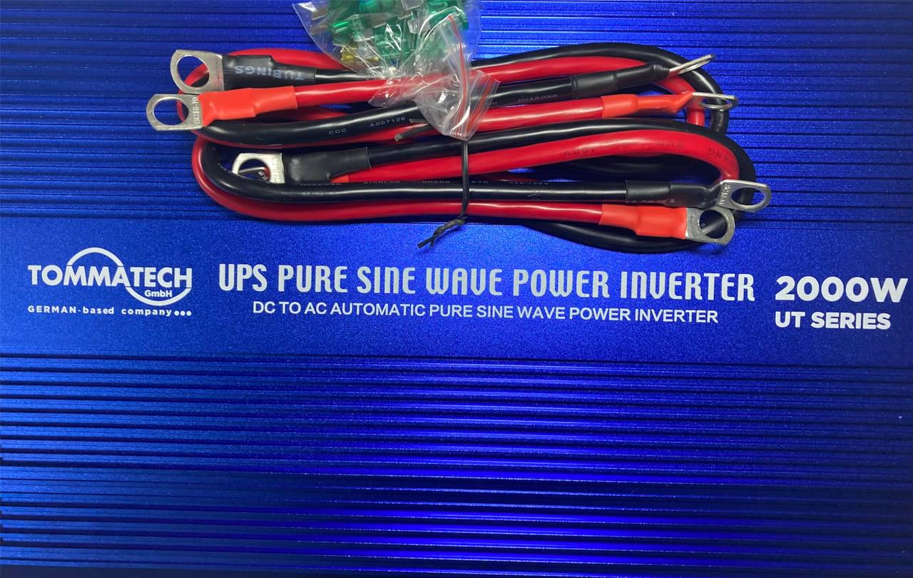 Перетворювач напруги TommaTech UT 2000 Вт (35235425235) - фото 3 Перетворювач напруги TommaTech UT 2000 Вт (35235425235) - фото 3