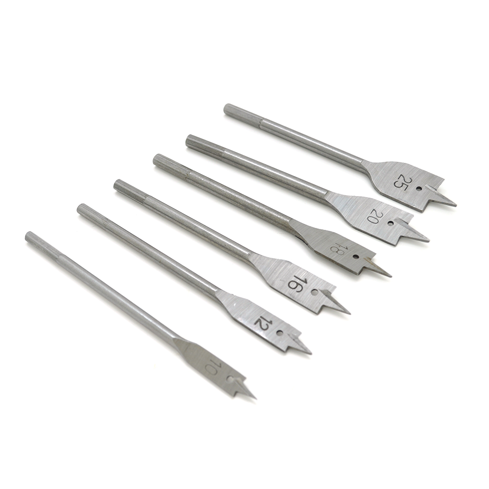 Набор перьев сверл по дереву Yoso 10/12/16/18/20/25 мм 150 мм 6 шт. (YUT_V5449)