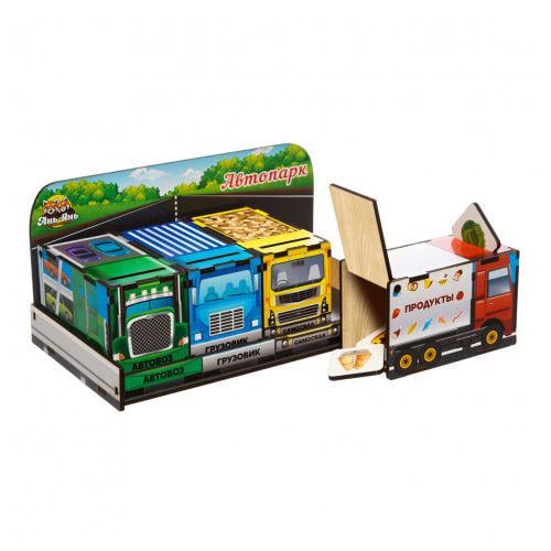 Пазлы Волшебный ящик Автопарк (169140)