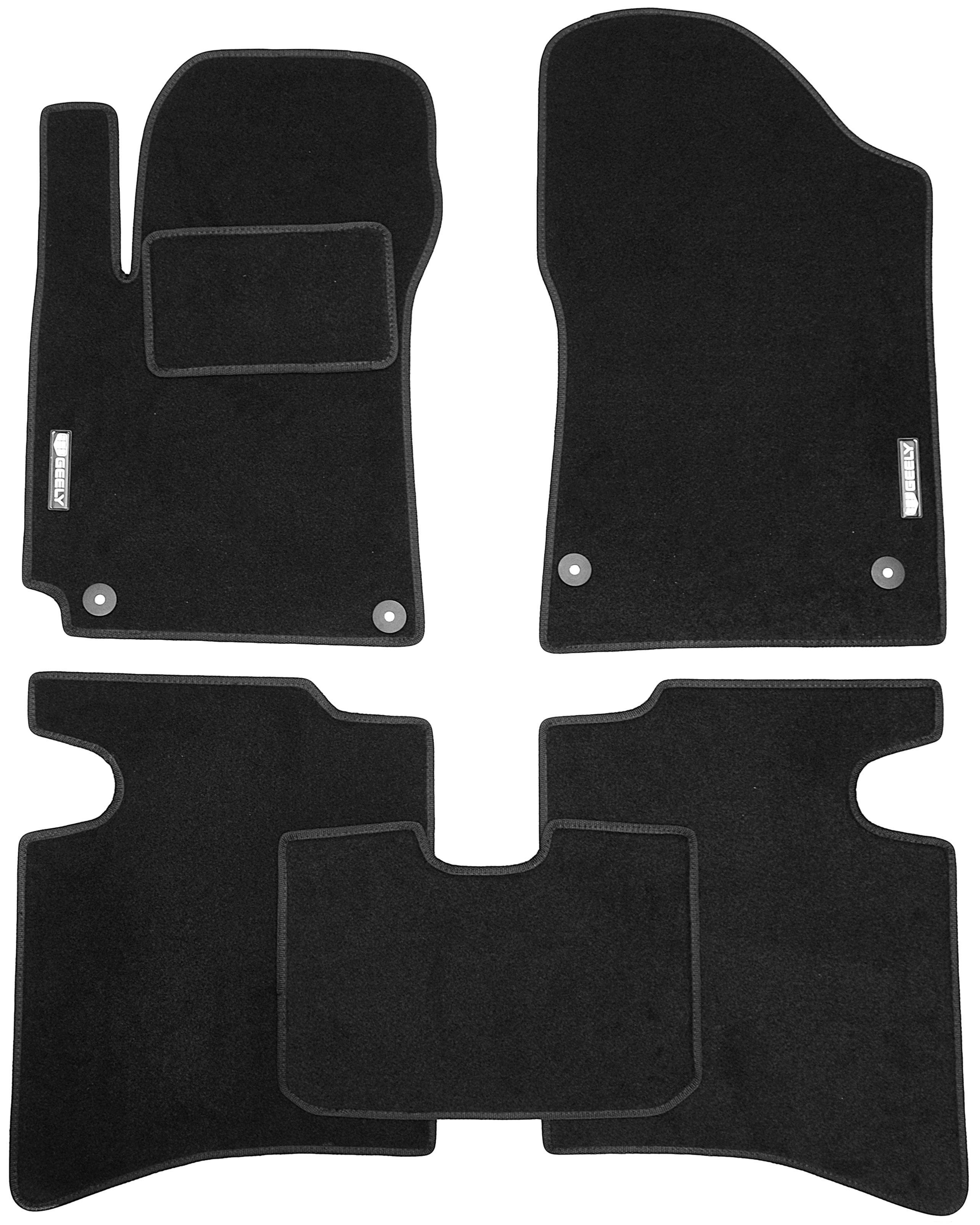 Коврики в салон для Geely GC6 '14- Стандарт текстильные Черный