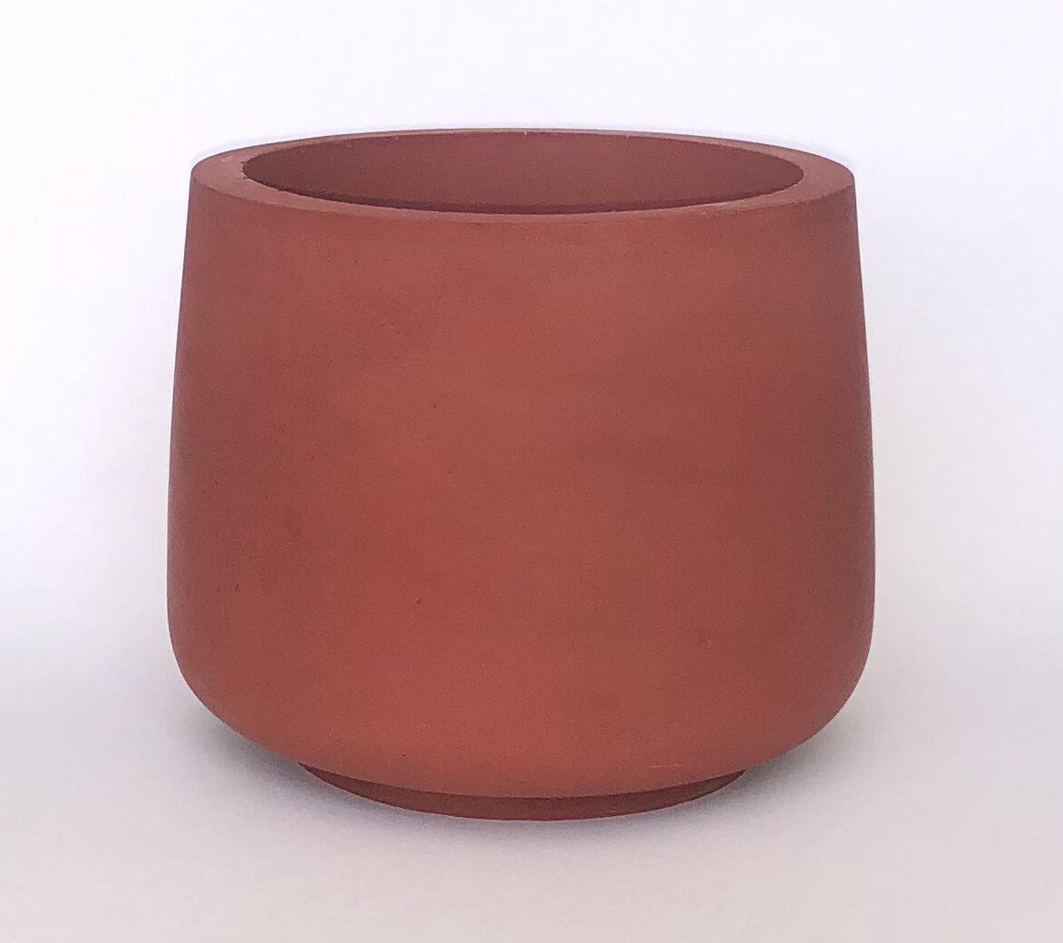Стакан гіпсовий для виготовлення свічок Feroma Candle  Кашпо 1 шт Теракотовий