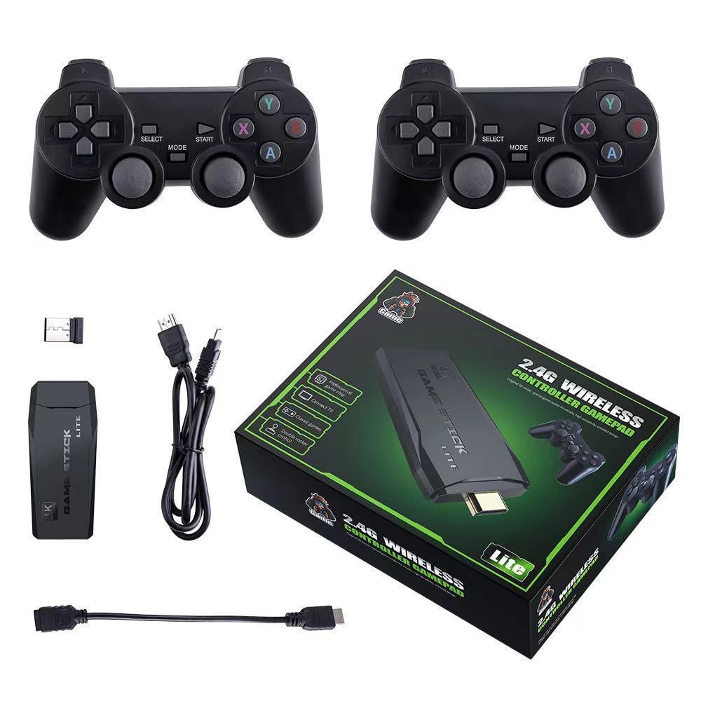 Ігрова приставка HDMI Game Stick Lite M8 64 Gb 4K Ultra HD з бездротовими джойстиками +10000 ігор (DF-640)