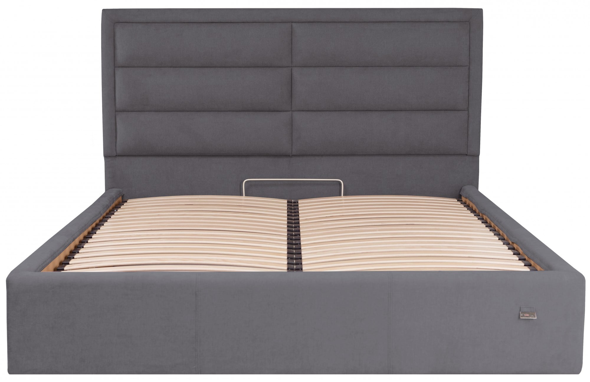 Кровать Richman Орландо Мисти с подъемным механизмом и нишей для белья 140х200 см Темно-серый (rich03532)