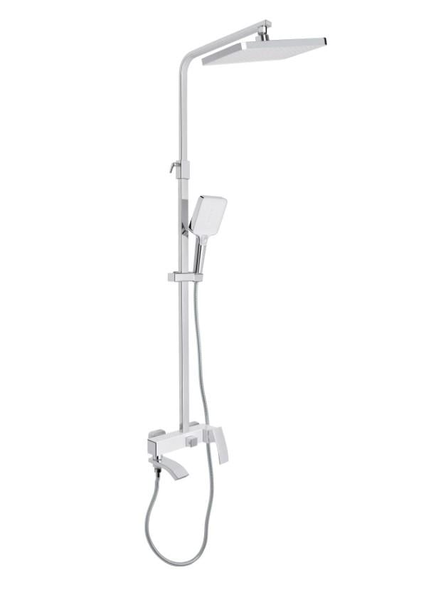Душевая система универсальная Qtap Swan Cascada с изливом Chrome/White (QTSWA111CRW45570) Душевая система универсальная Qtap Swan Cascada с изливом Chrome/White (QTSWA111CRW45570)