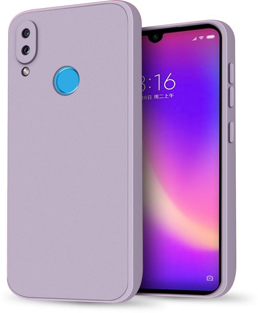 Силиконовый чехол HardCorner Xiaomi Redmi Note 7 (с микрофиброй) Lilac (35422-3B)