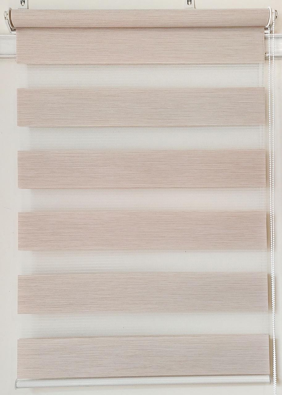 Рулонная штора день-ночь Miranda ВМ-3001 97,5х130 см Бежевый (ВМ-3001-156)