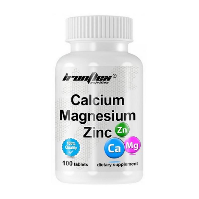 Кальций магний цинк IronFlex Calcium-Magnesium-Zinc 100 капс. (18204-01) Кальций магний цинк IronFlex Calcium-Magnesium-Zinc 100 капс. (18204-01)