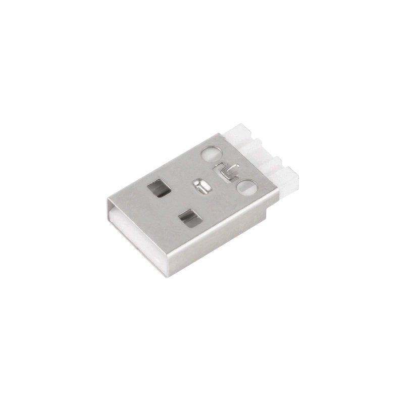 Штекер USB A короткий SMD (A150068)