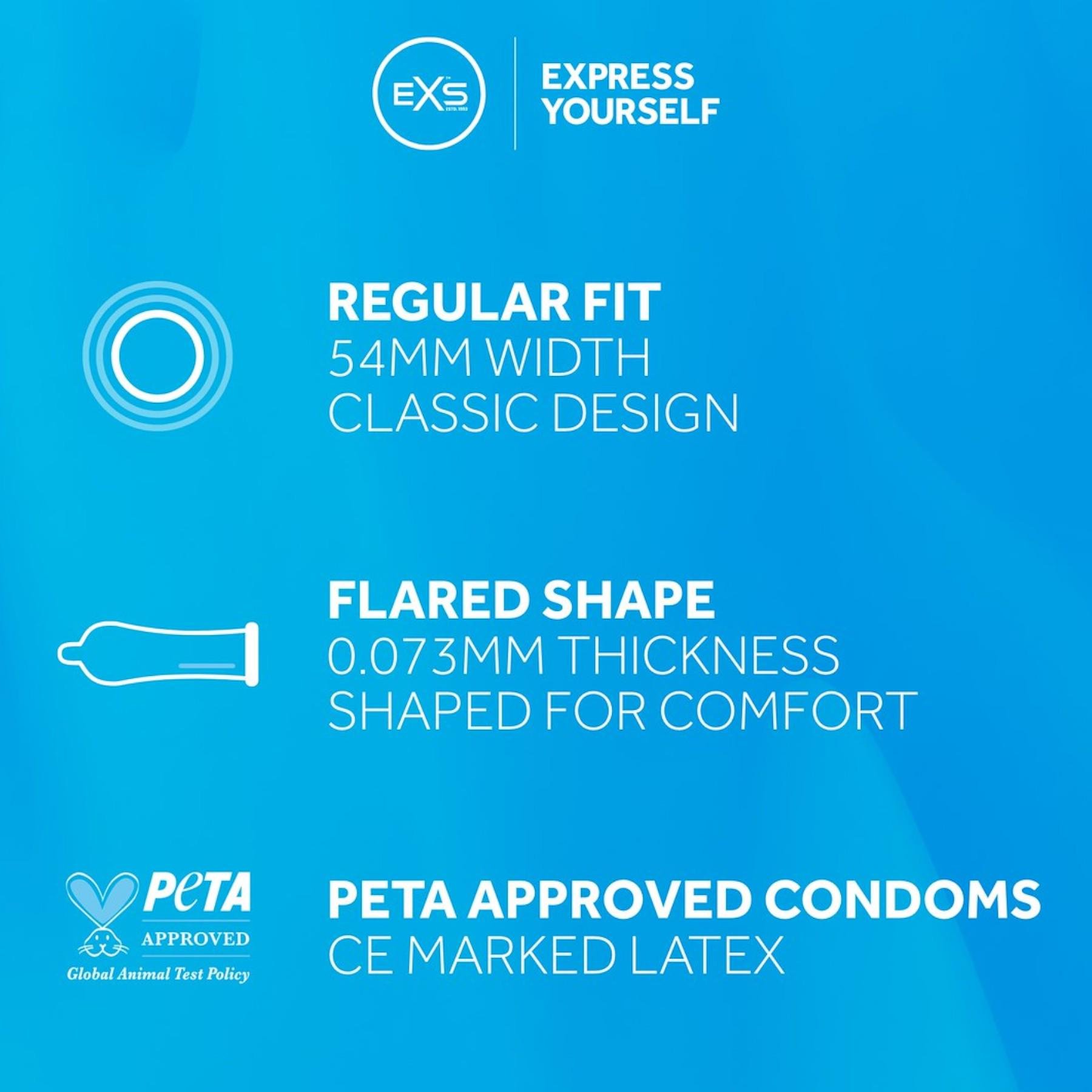 Презервативи класичні Regular EXS №12 - фото 2 Презервативи класичні Regular EXS №12 - фото 2