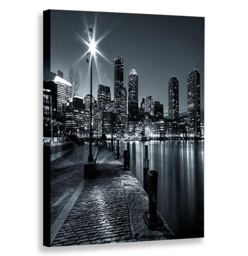 Картина на холсте 80х80 см Уличный фонарь (PP1105O2)