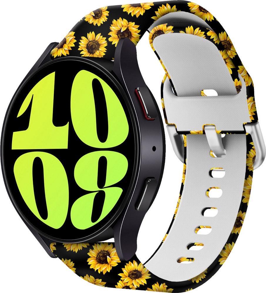 Ремешок Colorful для Galaxy Watch 6 40 мм Sunflowers (37569)