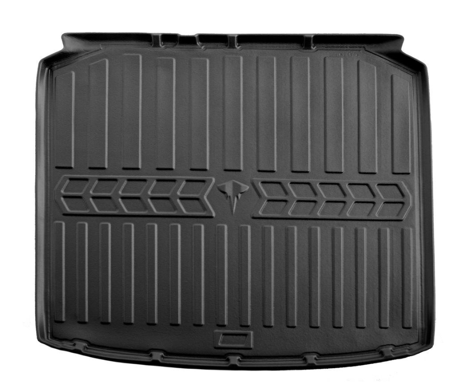 Килимок в багажник 3D Stingray для Skoda Fabia 2000-2007 рр. поліуретан Чорний