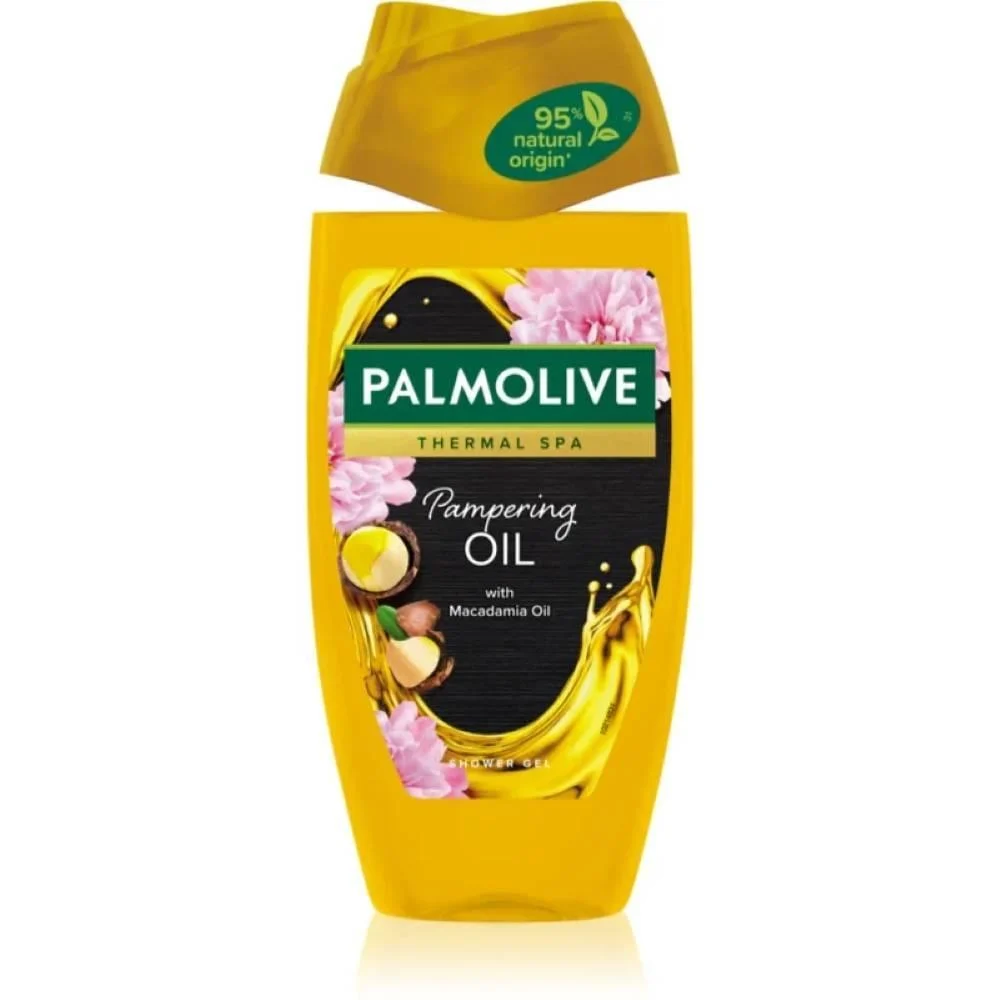 Гель для душу Palmolive Thermal Spa Заспокійлива олія з олією макадамії 250 мл (8718951430815)