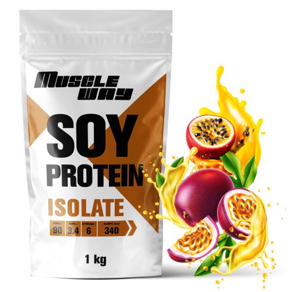 Протеин соевый изолят MuscleWay 90% 30 порций 1 кг Маракуйя (21-125-soy-mw-rs1m) Протеин соевый изолят MuscleWay 90% 30 порций 1 кг Маракуйя (21-125-soy-mw-rs1m)